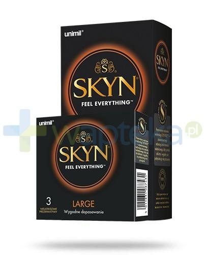 podgląd produktu Unimil Skyn Large prezerwatywy 10 sztuk