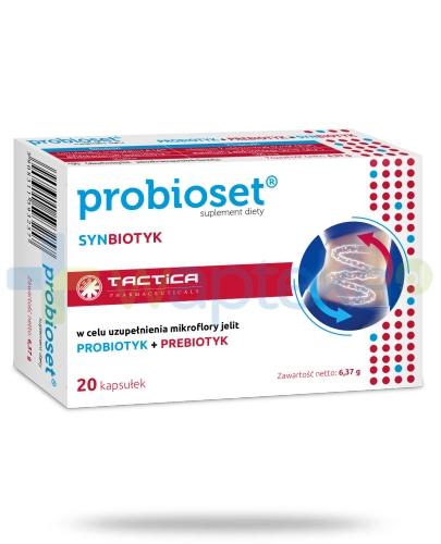 podgląd produktu Probioset synbiotyk 20 kapsułek 
