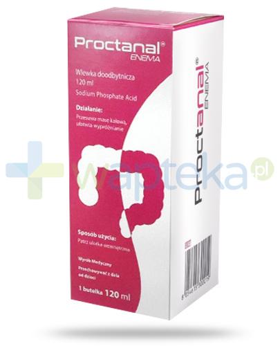 podgląd produktu Proctanal Enema wlewka doodbytnicza 120 ml