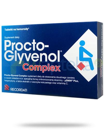 podgląd produktu Procto-Glyvenol Complex 300mg na hemoroidy 30 tabletek