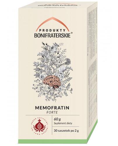 zdjęcie produktu Produkty Bonifraterskie Memofratin Forte 30 saszetek