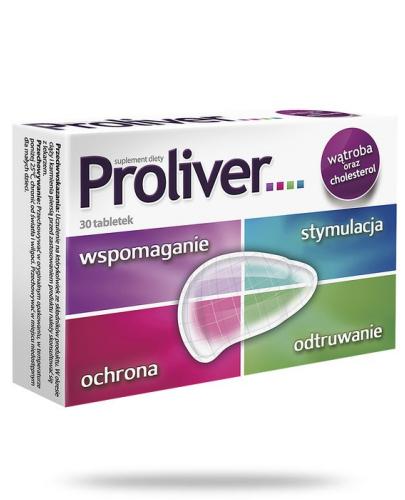 podgląd produktu Proliver Wątroba 30 tabletek