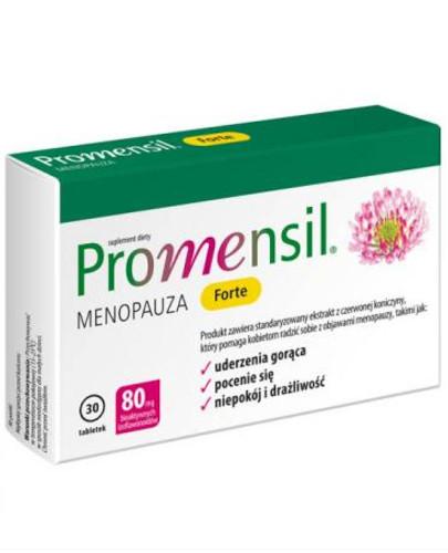 podgląd produktu Promensil Forte Menopauza 30 tabletek
