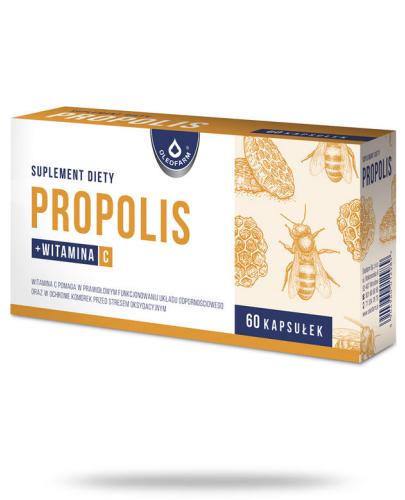 podgląd produktu Propolis 60 kapsułek Oleofarm