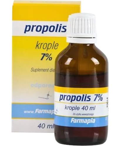 podgląd produktu Propolis 7% krople 40 ml