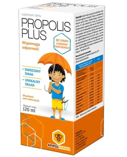 podgląd produktu Propolis Plus syrop 120 ml