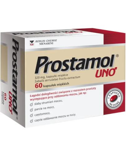 podgląd produktu Prostamol Uno 320 mg 60 kapsułek