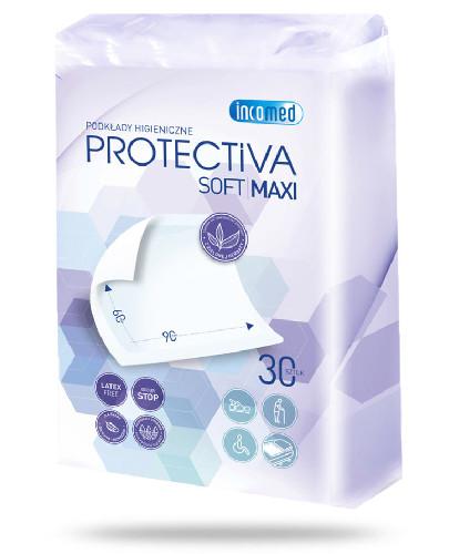 podgląd produktu Protectiva Soft Maxi podkłady higieniczne chłonność 6 kropli 2100 90x60cm 30 sztuk