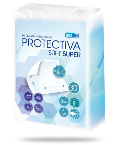 podgląd produktu Protectiva Soft Super podkłady higieniczne chłonność 1150ml 90x60 cm 30 sztuk