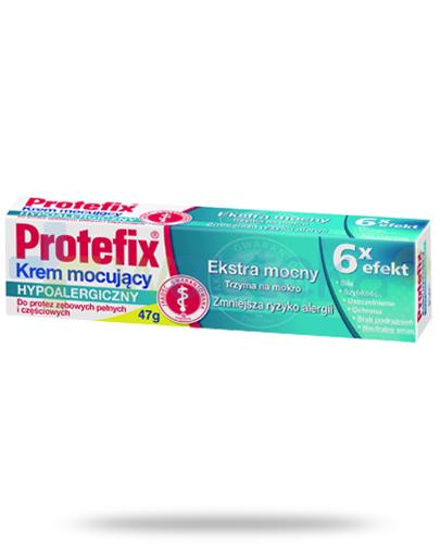 podgląd produktu Protefix Extra mocny krem mocujacy do protez 6x efekt hypoalergiczny 47 g