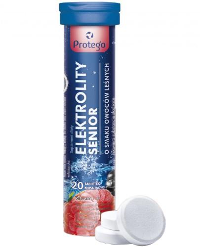 zdjęcie produktu Protego Elektrolity Senior 20 tabletek musujących