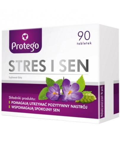 podgląd produktu Protego Stres i Sen 90 tabletek