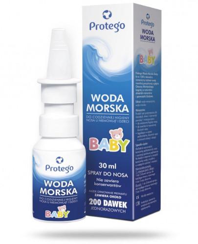 podgląd produktu Protego Woda Morska Baby spray do nosa 30 ml
