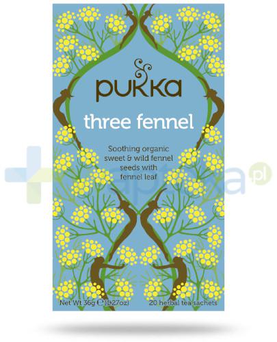 podgląd produktu Pukka Three Fennel herbata z kopru włoskiego 20 torebek