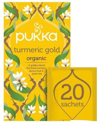 podgląd produktu Pukka Turmeric Gold herbata 20 saszetek