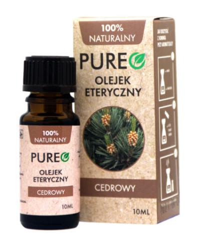 zdjęcie produktu Pureo naturalny olejek eteryczny cedrowy 10 ml