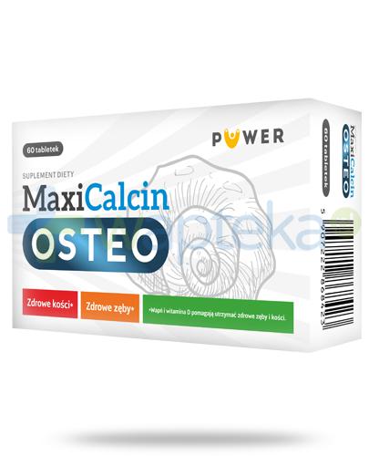 podgląd produktu Puwer MaxiCalcin Osteo 60 tabletek