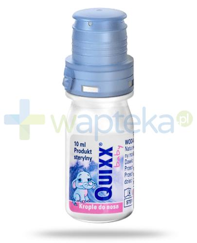 podgląd produktu Quixx Baby krople do nosa 10 ml