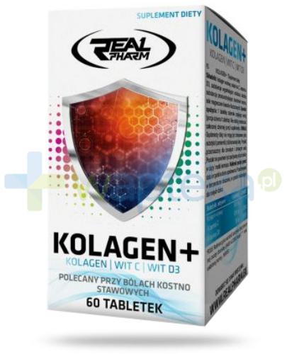 podgląd produktu Real Pharm Kolagen+ 60 tabletek