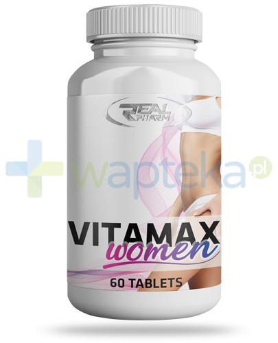 podgląd produktu Real Pharm VitaMax Woman witaminy dla kobiet 60 tabletek
