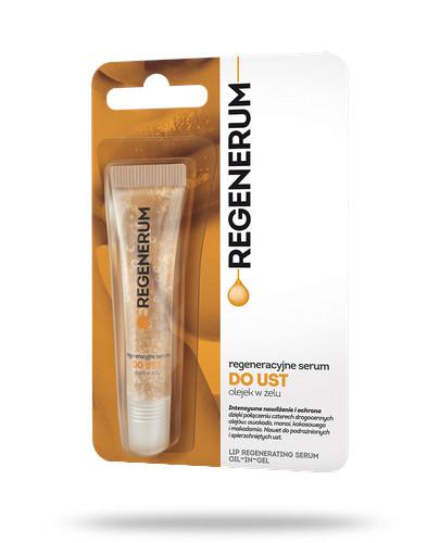 podgląd produktu Regenerum regeneracyjne serum do ust olejek w żelu 7 g