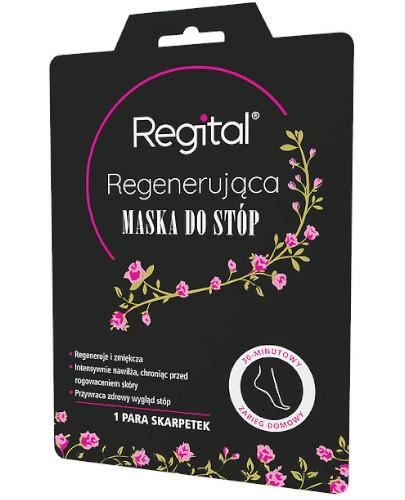 podgląd produktu Regital regenerująca maska do stóp 1 para