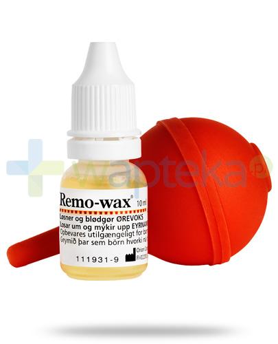 podgląd produktu Remo-Wax krople do usuwania woskowiny usznej 10 ml