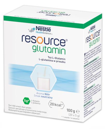 podgląd produktu Resource Glutamin proszek 20x 5 g