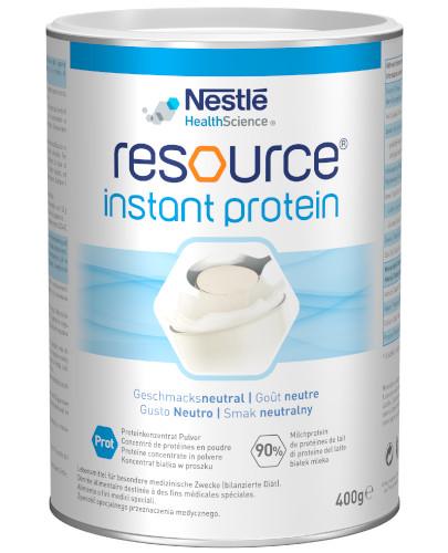 podgląd produktu Resource Instant Protein koncentrat białka w proszku smak neutralny 400 g