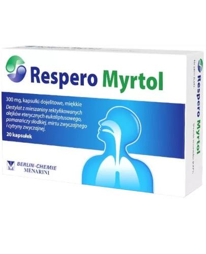 podgląd produktu Respero Myrtol 20 kapsułek dojelitowych