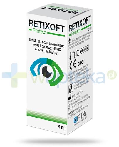 podgląd produktu Retixoft Protect krople do oczu 8 ml