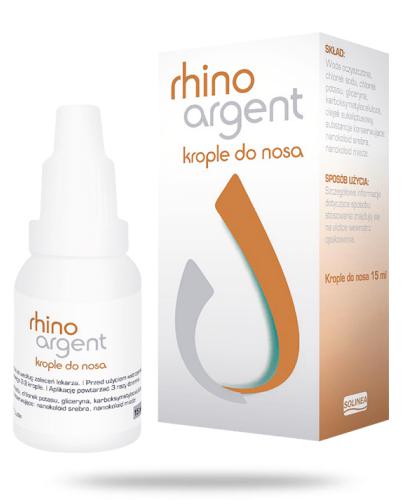 zdjęcie produktu Rhinoargent krople do nosa 15 ml