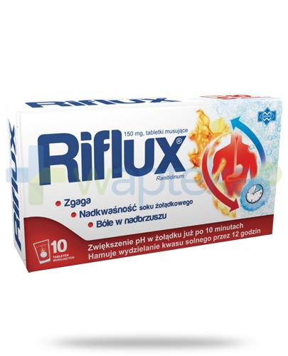 podgląd produktu Riflux 150mg 10 tabletek musujących