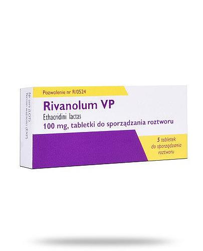 podgląd produktu Rivanolum 0,1g 5 tabletek