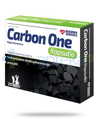 podgląd produktu Rodzina Zdrowia Carbon One Kapsułki 20 sztuk
