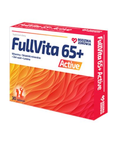 podgląd produktu Rodzina Zdrowia FullVita 65+ Active 30 tabletek