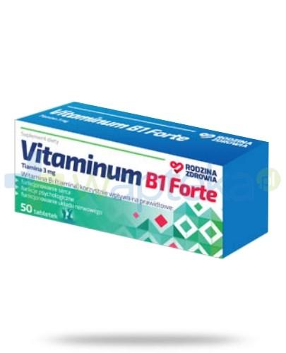 podgląd produktu Rodzina Zdrowia Vitaminum B1 Forte 50 tabletek