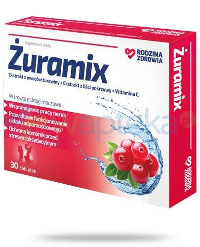 podgląd produktu Rodzina Zdrowia Żuramix 30 tabletek