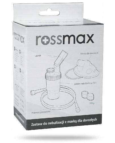 podgląd produktu Rossmax zestaw do nebulizacji z maską dla dorosłych 1 sztuka