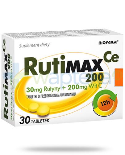 podgląd produktu Rutimax Ce 200 tabletki o przedłużonym uwalnianiu 30 tabletek