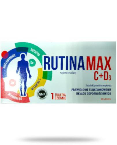 podgląd produktu RutinaMAX C+D3 60 tabletek