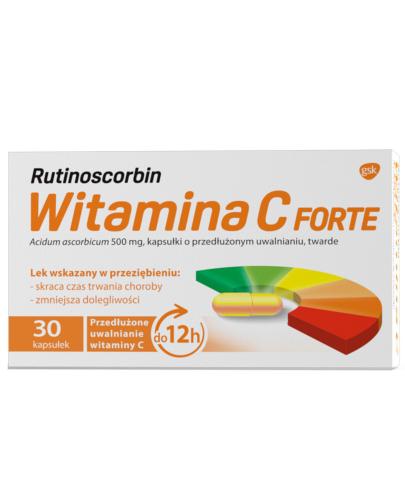 zdjęcie produktu Rutinoscorbin Witamina C Forte 30 kapsułek na odporność