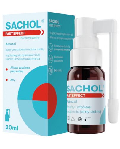 podgląd produktu Sachol Fast Effect aerozol 20 ml