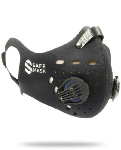 podgląd produktu SafeMask Sport Earloop neoprenowa maska antysmogowa rozmiar M + filtr Sport N99