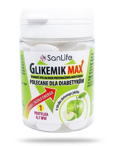 podgląd produktu Sanlife Glikemikmax jabłko 50 pastylek