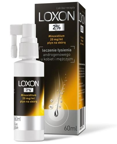 zdjęcie produktu Loxon 2% płyn przeciwko wypadaniu włosów 60 ml