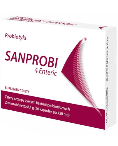 zdjęcie produktu Sanprobi 4 Enteric probiotyki 20 kapsułek