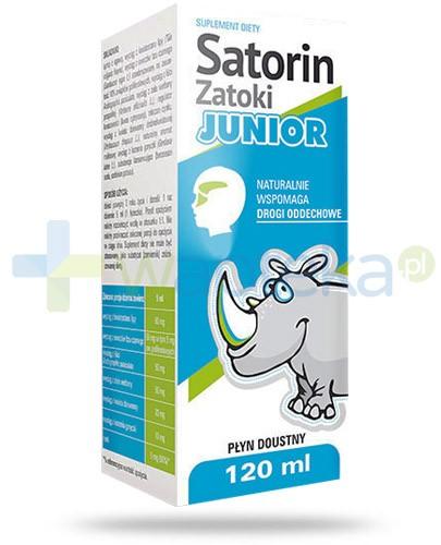 podgląd produktu Satorin Zatoki Junior płyn doustny 120 ml