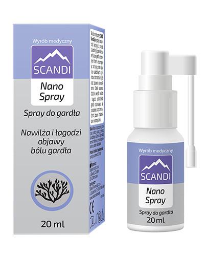 podgląd produktu Scandi NanoSpray spray do gardła 20 ml