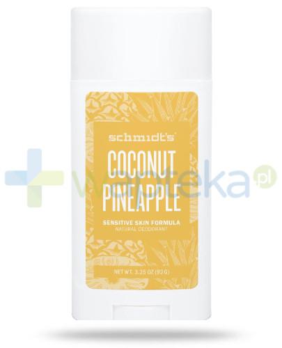 podgląd produktu Schmidt’s Naturals Coconut + Pineapple dezodorant w sztyfcie 75 g